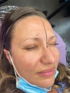 Eyebrow Tattoo result by Beatificbeauties in Daly City, CA