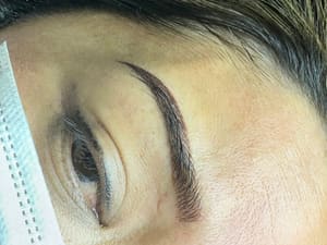 Eyebrow Tattoo result by Beatrice Salon in Campbell, CA