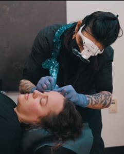 Eyebrow Tattoo result by Beau in Burlington, VT