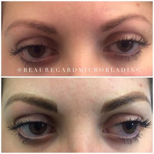 Eyebrow Tattoo result by Beau Regard in Cincinnati, OH