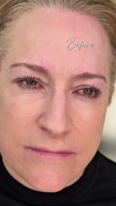 Eyebrow Tattoo result by Beaufident Lash Extensions & Permanent Makeup in Monrovia, CA in Monrovia, CA