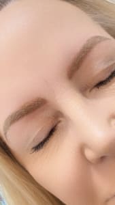 Eyebrow Tattoo result by Beauté a Vie in Kennewick, WA