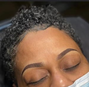 Eyebrow Tattoo result by Beauté Du Jour Permanent Makeup in Oklahoma City, OK