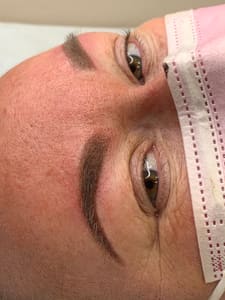 Eyebrow Tattoo result by Beauté Du Jour Permanent Makeup in Oklahoma City, OK