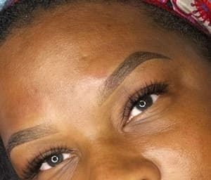 Eyebrow Tattoo result by Beauté Du Jour Permanent Makeup in Oklahoma City, OK