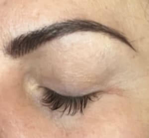 Eyebrow Tattoo result by Beauté & Ink. in Lexington, MA