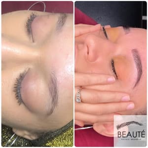 Eyebrow Tattoo result by Beauté Royale Browbar in Stockbridge, GA