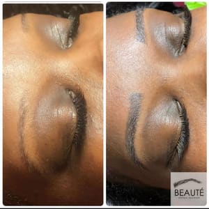 Eyebrow Tattoo result by Beauté Royale Browbar in Stockbridge, GA