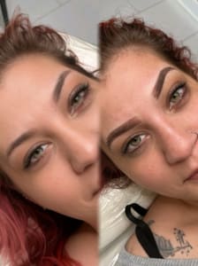 Eyebrow Tattoo result by Beautaybrows in Joliet, IL
