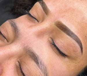 Eyebrow Tattoo result by Beaute Culture Lash and Brow, Co. in Amarillo, TX