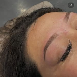 Eyebrow Tattoo result by Beaute Culture Lash and Brow, Co. in Amarillo, TX