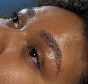 Eyebrow Tattoo result by Beaute Culture Lash and Brow, Co. in Amarillo, TX