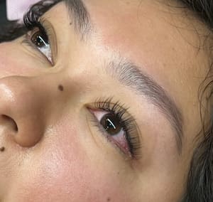 Eyebrow Tattoo result by Beaute Culture Lash and Brow, Co. in Amarillo, TX