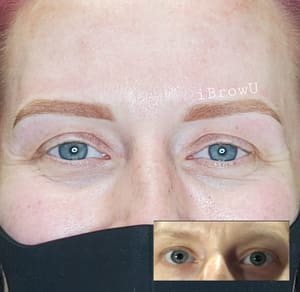 Eyebrow Tattoo result by BeauteBespoke in Allen, TX