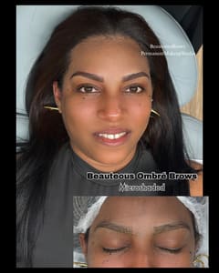 Eyebrow Tattoo result by Beauteous Brows Permanent Makeup Studio in North Canton, OH