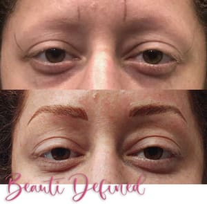 Eyebrow Tattoo result by Beauti Defined in Rocky Mount, NC