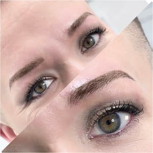 Eyebrow Tattoo result by BeautiAura - Permanent Makeup & Esthetics in Hickory, NC