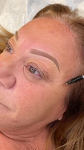 Eyebrow Tattoo result by Beautifeye Beauty, LLC in Mamaroneck, NY