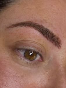 Eyebrow Tattoo result by BeautifEYE Ink in Roseville, CA