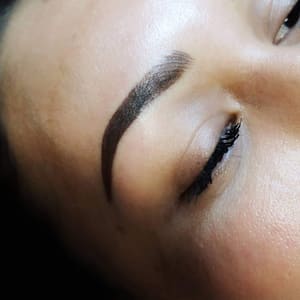 Eyebrow Tattoo result by BeautifEye Studio at Modern Aesthetics in Englewood, CO