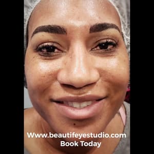 Eyebrow Tattoo result by BeautifEye Studio at Modern Aesthetics in Englewood, CO