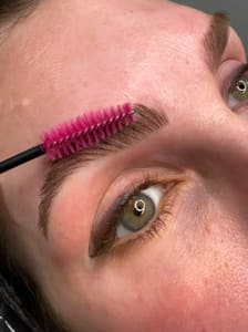 Eyebrow Tattoo result by Beautified Studios in San Antonio, TX
