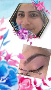 Eyebrow Tattoo result by Beautiful Brow Threading Salon in Universal City, TX