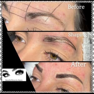 Eyebrow Tattoo result by Beautiful Brows by Alayna - Microblading in Richmond, MI