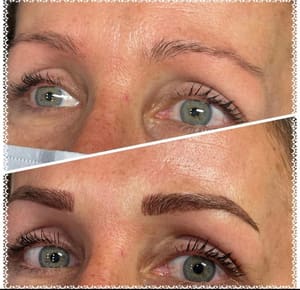 Eyebrow Tattoo result by Beautiful Brows by Alayna - Microblading in Richmond, MI