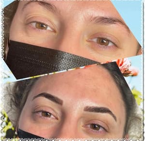 Eyebrow Tattoo result by Beautiful Brows by Alayna - Microblading in Richmond, MI