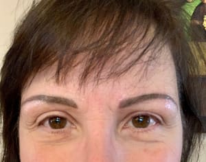 Eyebrow Tattoo result by Beautiful Ink Tattoo Collective in Cumberland, RI