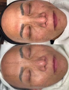Eyebrow Tattoo result by Beautiful U Skin Studio in Vadnais Heights, MN