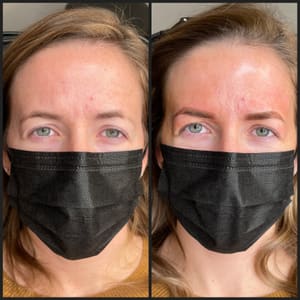 Eyebrow Tattoo result by BeautiFULL Brows By Jen - Microblading - Permanent Makeup - Wild Honey Beauty Studio in Peoria Heights, IL