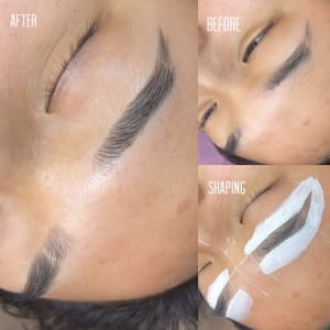 Eyebrow Tattoo result by BeautifulLee Studio in Sheboygan, WI