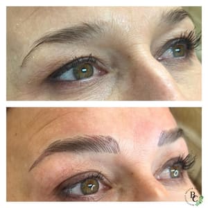 Eyebrow Tattoo result by Beautifully Created Ink Co. in Paris, TN