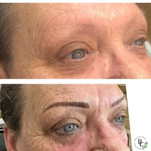 Eyebrow Tattoo result by Beautifully Created Ink Co. in Paris, TN