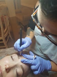 Eyebrow Tattoo result by Beautique by Liraz in Chicago, IL