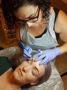 Eyebrow Tattoo result by Beautique by Liraz in Chicago, IL
