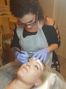 Eyebrow Tattoo result by Beautique by Liraz in Chicago, IL