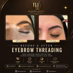 Eyebrow Tattoo result by Beauty 4 Ever in Salt Lake City, UT