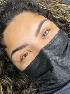 Eyebrow Tattoo result by Beauty Above Most LLC in Oswego, IL