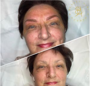 Eyebrow Tattoo result by Beauty Aide Studio in Baraboo, WI