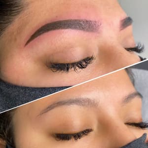 Eyebrow Tattoo result by Beauty Aide Studio in Baraboo, WI