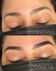 Eyebrow Tattoo result by Beauty And Browed in Tampa, FL
