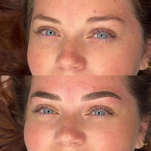 Eyebrow Tattoo result by Beauty and Brows in Long Island City, NY
