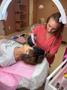Eyebrow Tattoo result by Beauty and Brows LLC in Mobile, AL
