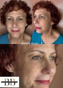 Eyebrow Tattoo result by Beauty and Brows LLC in Mobile, AL