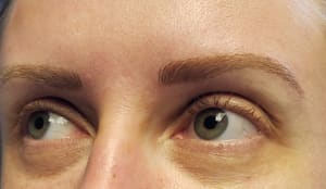 Eyebrow Tattoo result by Beauty and Ink Studios in Lynn, MA