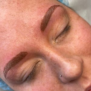 Eyebrow Tattoo result by Beauty and Microblading by Tatiana in Brooklyn, NY