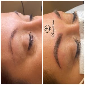 Eyebrow Tattoo result by Beauty and the Brow in Beaumont, CA